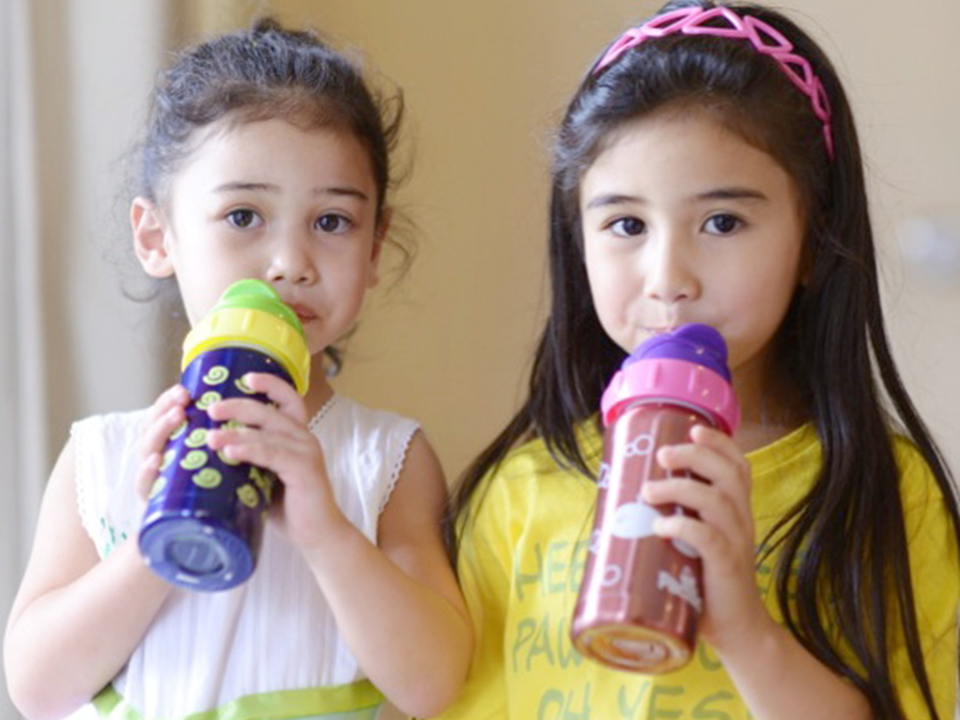 Hot-Tot 7oz Insulated Baby Bottle Swirls - Pacific Baby
